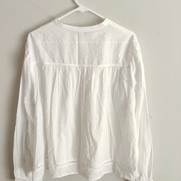 Old Navy White Button Down Shirt - Picture 4 of 8